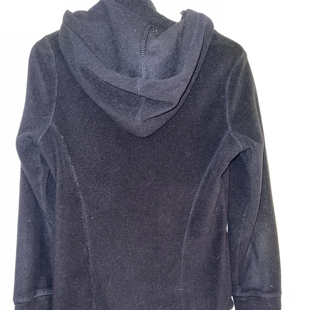 FILA SPORT Women’s Run Swift Quilted Fleece Lined Hooded Jacket Size XS Blue BLK - Picture 4 of 4